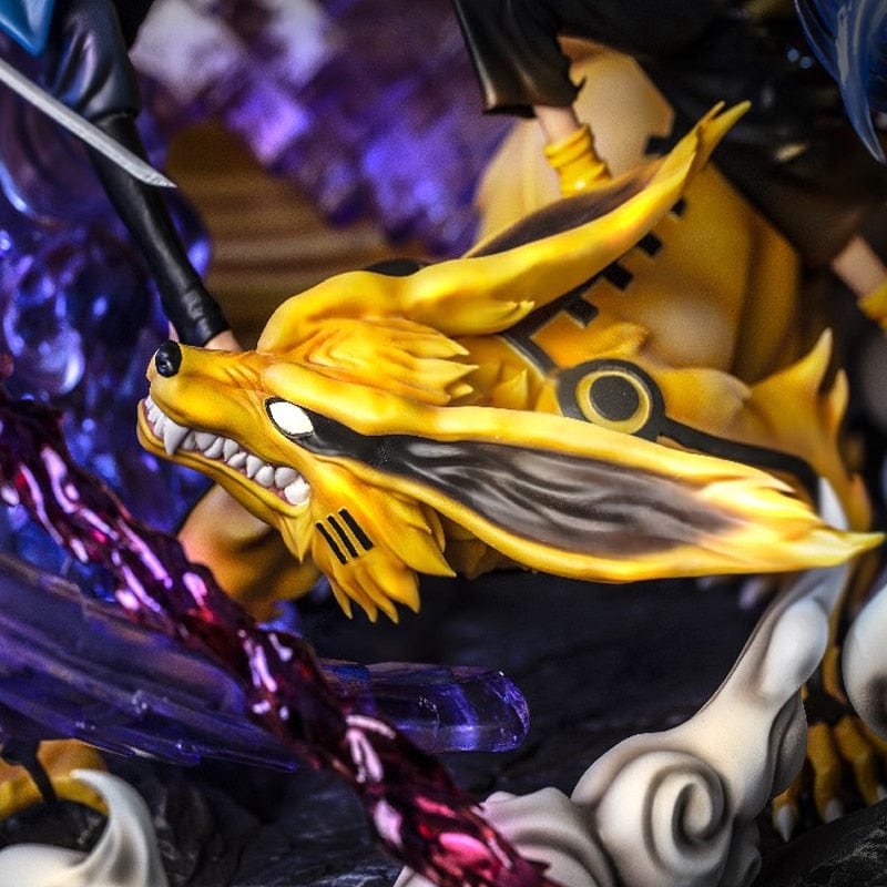 Figurine Collector en Resine Naruto et Sasuke