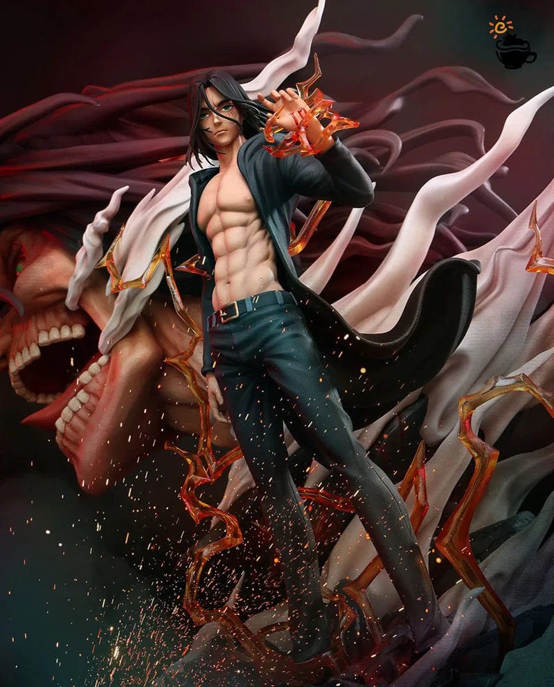 Figurine Édition Limitée en Resine Eren Titan Saison 4