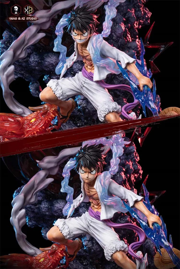 Figurine One Piece Luffy Gear 5 en Résine