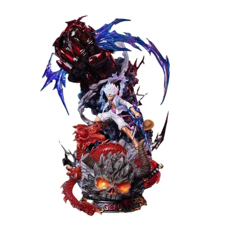 Figurine One Piece Luffy Gear 5 en Résine