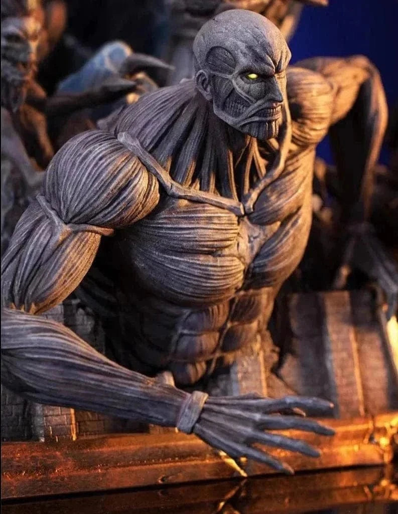 Figurine SNK en Résine Eren 9 Titans Primordiaux