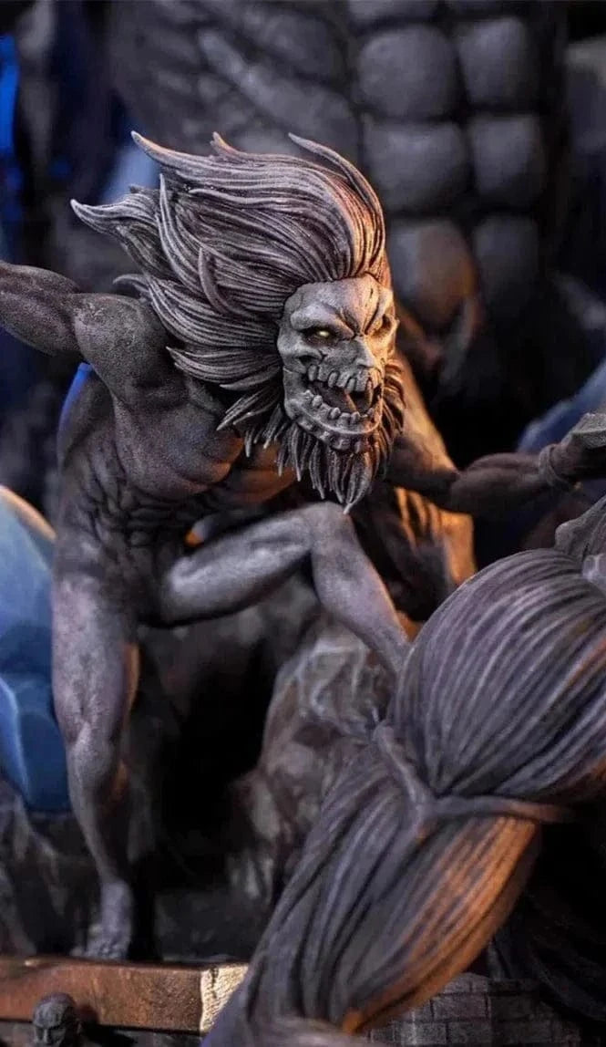 Figurine SNK en Résine Eren 9 Titans Primordiaux