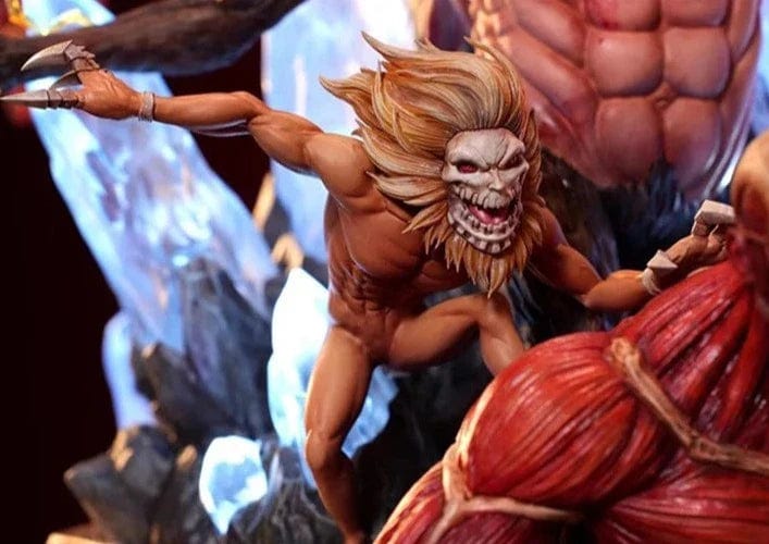 Figurine SNK en Résine Eren 9 Titans Primordiaux
