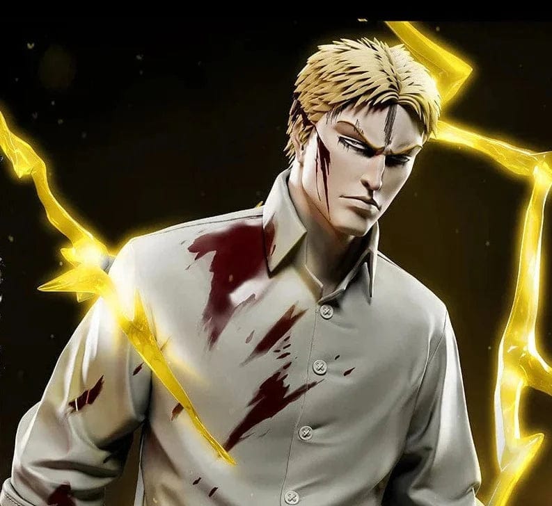 Figurine SNK en Résine Reiner et Bertolt