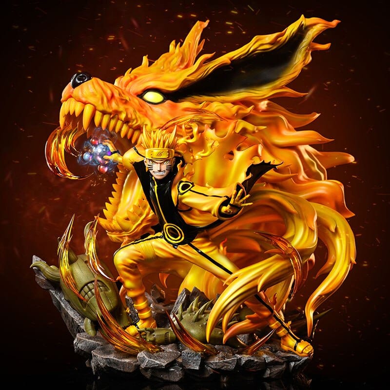 Figurine Collector en Resine Naruto Démon Renard