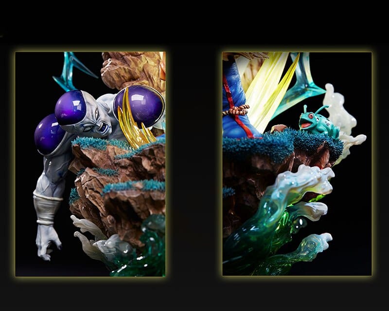 Figurine Collector en Resine Sangoku vs Freezer