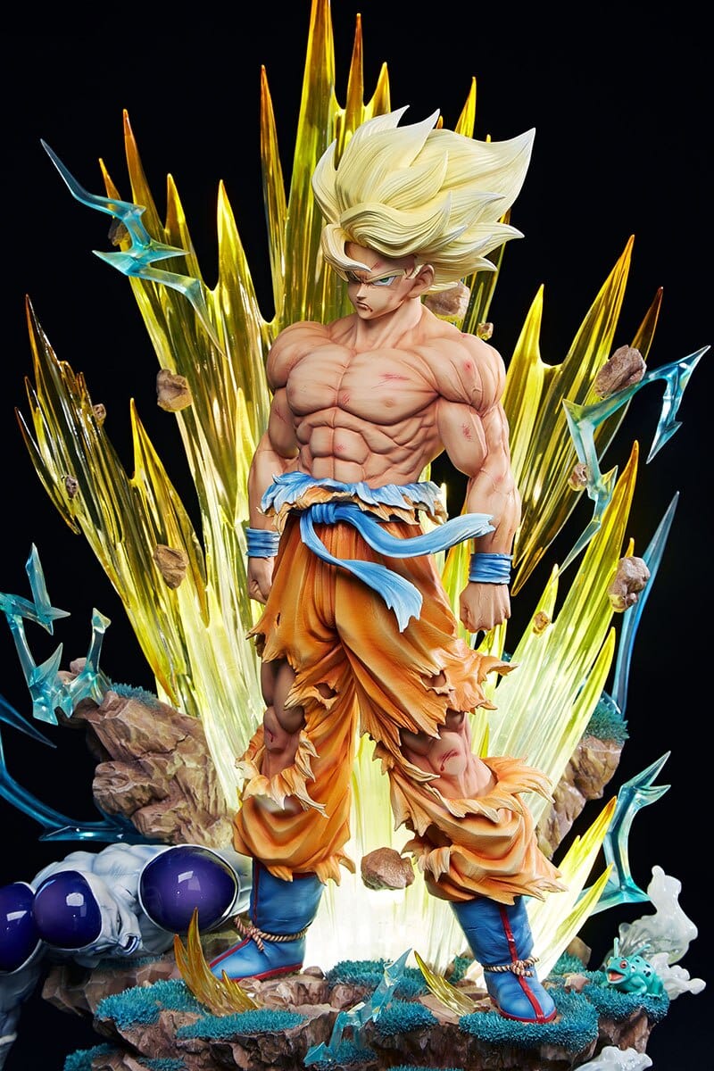 Figurine Collector en Resine Sangoku vs Freezer