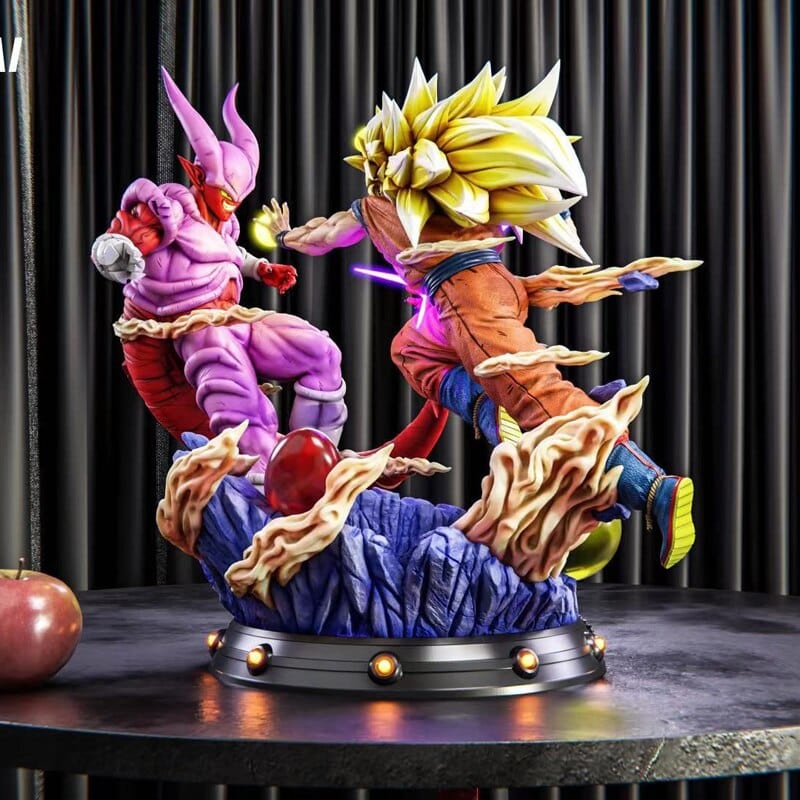 Figurine Collector en Résine Sangoku vs Janemba