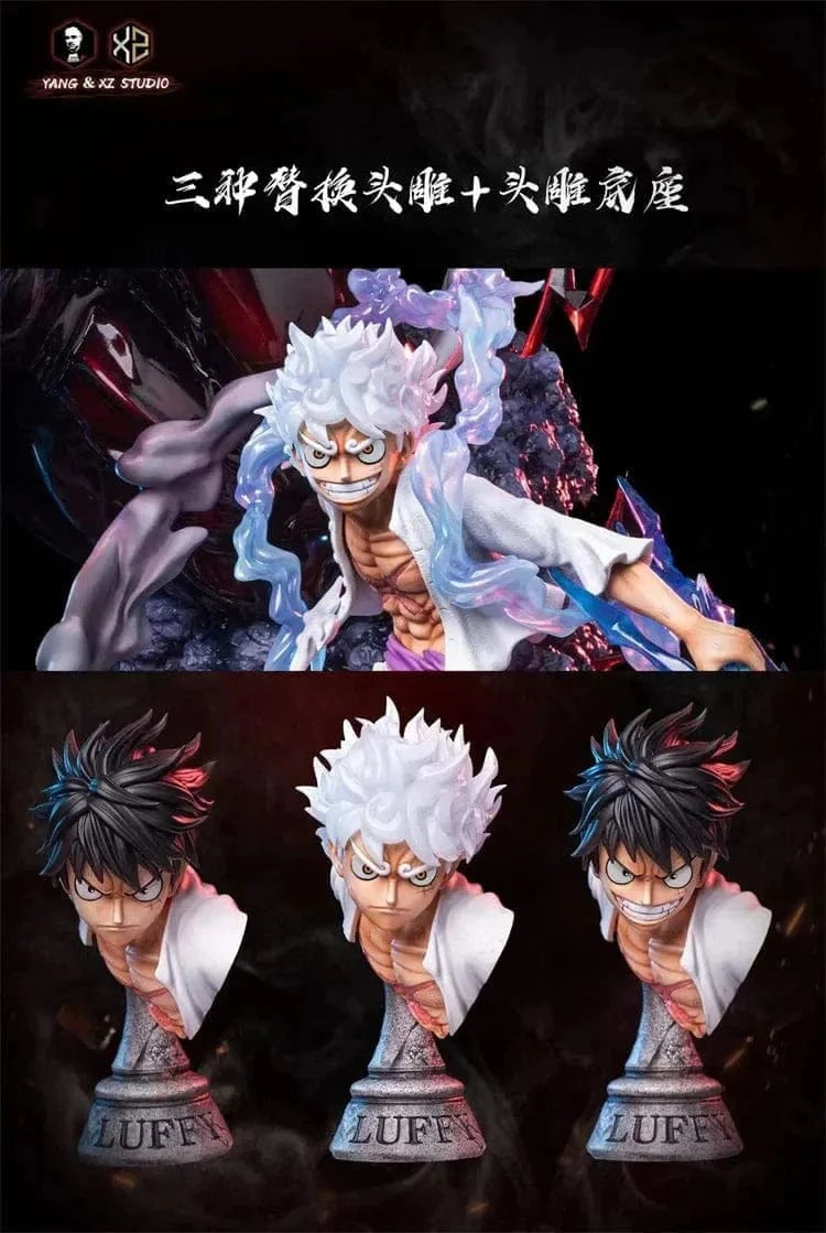 Figurine One Piece Luffy Gear 5 en Résine