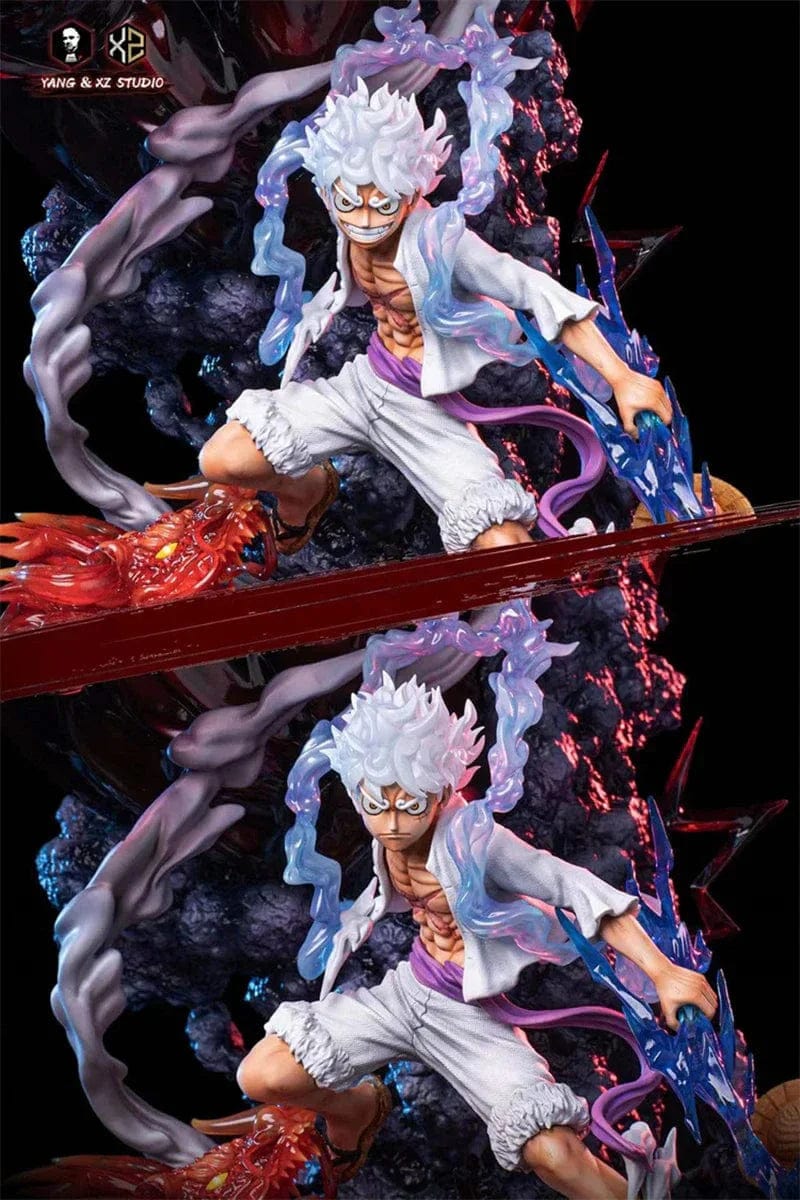 Figurine One Piece Luffy Gear 5 en Résine